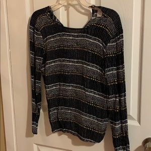 H&M Chiffon Printed Top